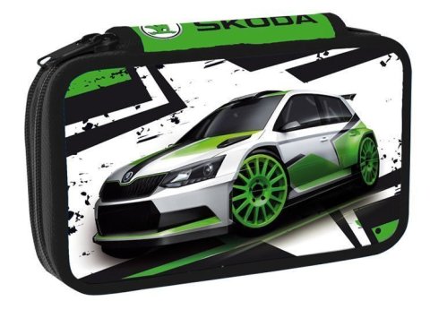 neuveden: Školní penál třípatrový - Škoda R5