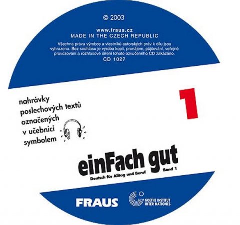 neuveden: einFach gut 1 - CD /1ks/ neuveden: einFach gut 1 - CD /1ks/