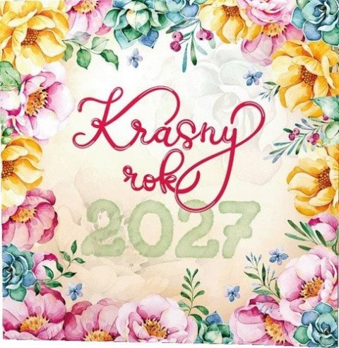 : Nástěnný kalendář Krásný rok