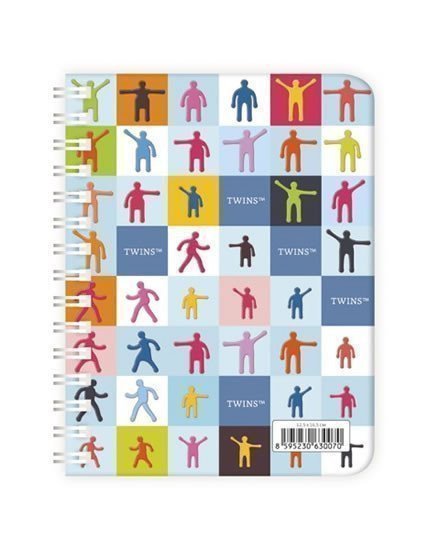 neuveden: Blok - Twins - velikost M 125x165 mm