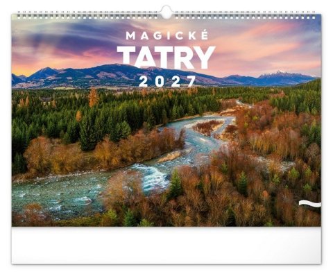 : Kalendář 2027 nástěnný: Magické Tatry, 48 x 33 cm