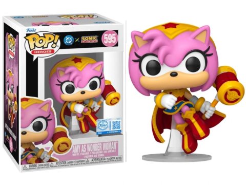 neuveden: Funko POP Heroes: DC  Sonic - Amy as Wonder Woman #595