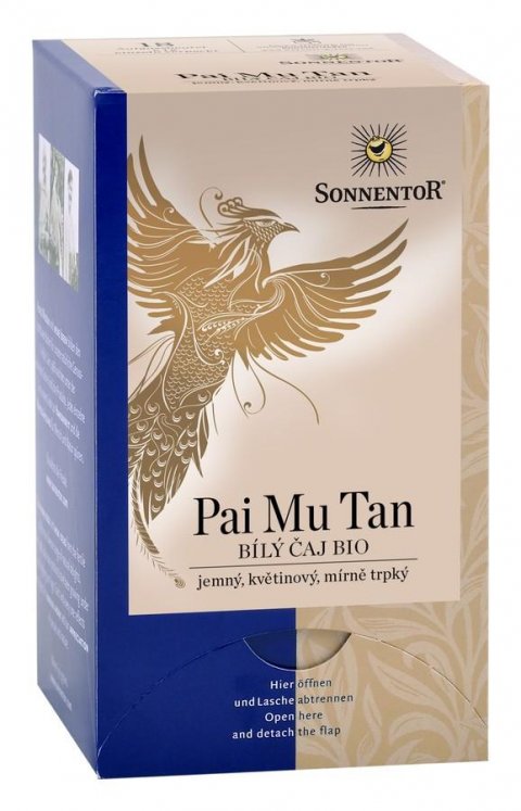 neuveden: Sonnentor - Bílý čaj Pai Mu Tan bio