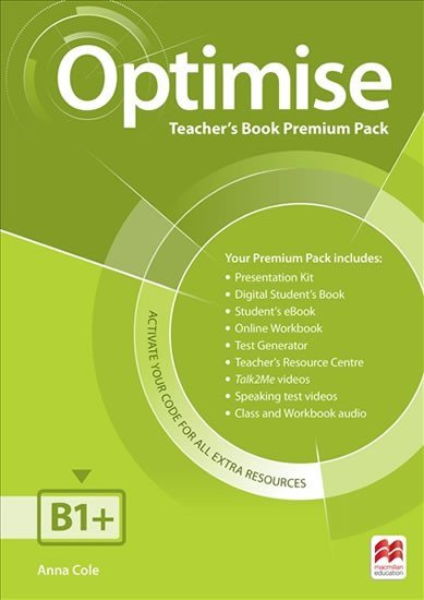 Cole Anna: Optimise B1+: Teacher´s Book Premium Pack