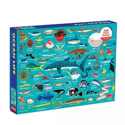 neuveden: Puzzle: Ocean Life/Podmořský svět (1000 dílků) neuveden: Puzzle: Ocean Life/Podmořský svět (1000 dílků)