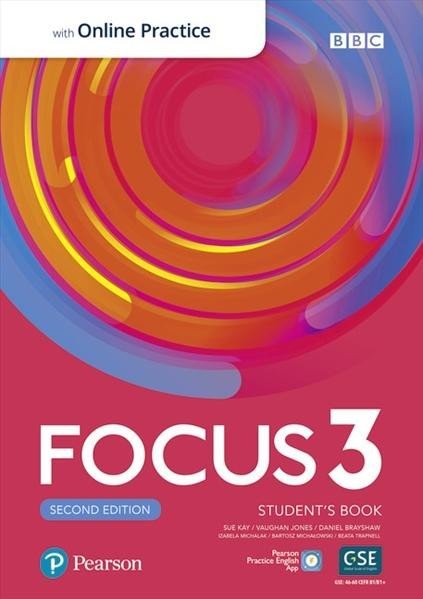 Kay Sue: Focus 2nd Edition Level 3 Student´s Book with eBook and Online Practice