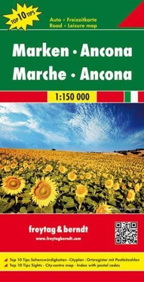 neuveden: Marche, Ancona 1:150 000 / automapa + mapa volného času