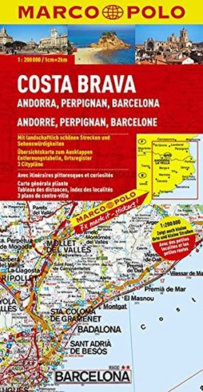 neuveden: Španělsko - Costa Brava/mapa neuveden: Španělsko - Costa Brava/mapa