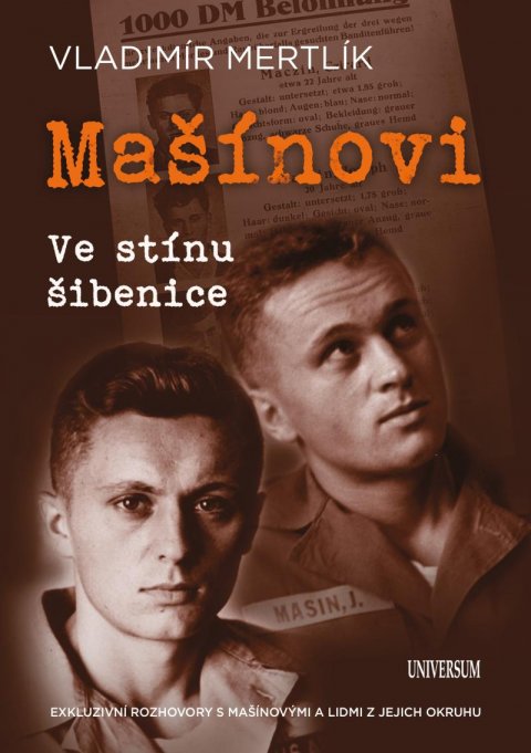 Mertlík Vladimír: Mašínovi – Ve stínu šibenice