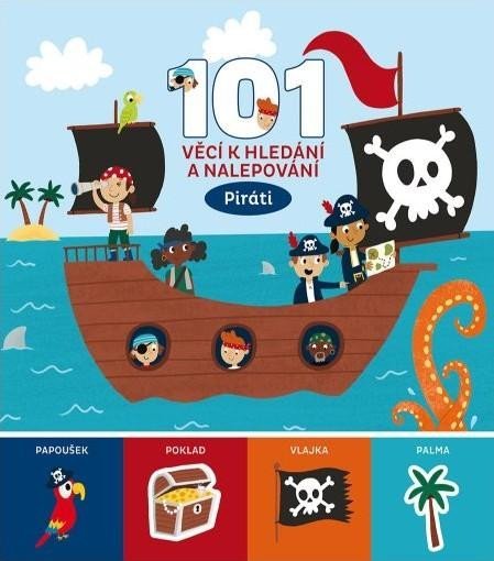 neuveden: 101 věcí k hledání a nalepování Piráti neuveden: 101 věcí k hledání a nalepování Piráti
