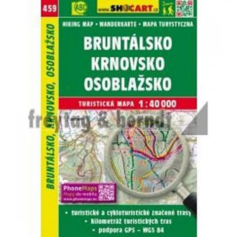 neuveden: SC 459 Bruntálsko, Krnovsko, Osoblažsko 1:40 000