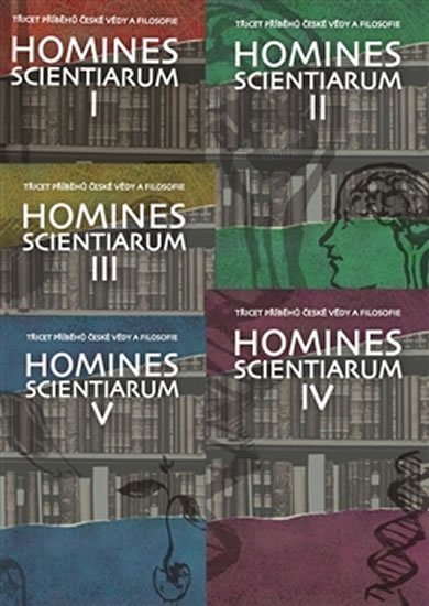 Grygarová Dominika: Homines scientiarum I–V - komplet 5 knih + 5 DVD