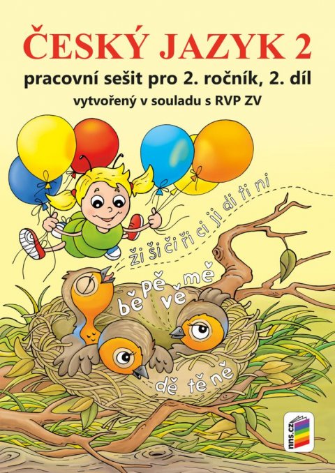 neuveden: Český jazyk 2, 2. díl (barevný pracovní sešit)