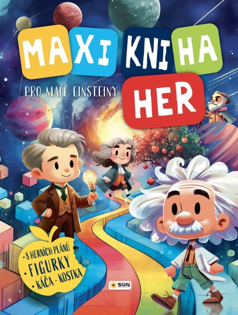 : Maxi Kniha her pro malé Einsteiny