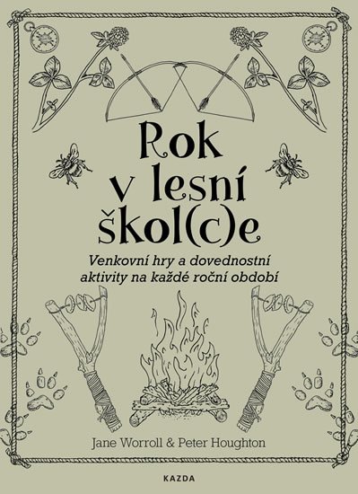 Worroll Jane, Houghton Peter: Rok v lesní škol(c)e - Venkovní hry a dovednostní aktivity na každé roční o Worroll Jane, Houghton Peter: Rok v lesní škol(c)e - Venkovní hry a dovednostní aktivity na každé roční o
