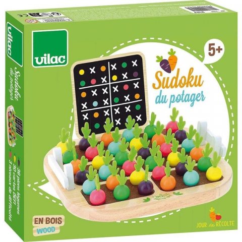 neuveden: Vilac Zeleninové sudoku neuveden: Vilac Zeleninové sudoku