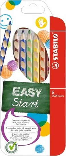 neuveden: Pastelky STABILO EASYcolors Levák sada 6 ks