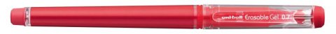neuveden: UNI Gumovací pero s víčkem - červené