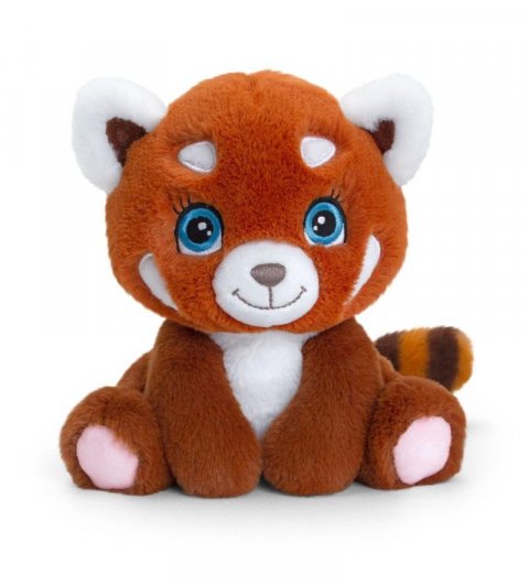 neuveden: Keel Toys Keeleco plyšák 16 cm - Panda červená