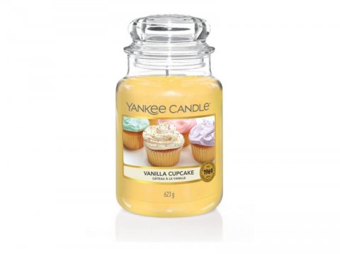 neuveden: YANKEE CANDLE Vanilla Cupcake svíčka 623g
