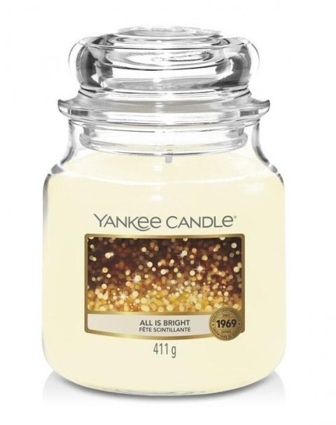 neuveden: YANKEE CANDLE All is Bright svíčka 411g