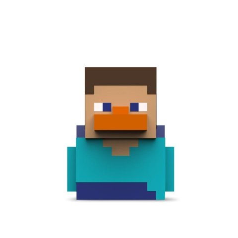 neuveden: Tubbz kachnička mini Minecraft - Steve