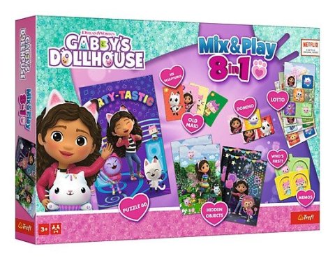 -: Soubor her Mix & Play 8v1 Gábinin kouzelný domek