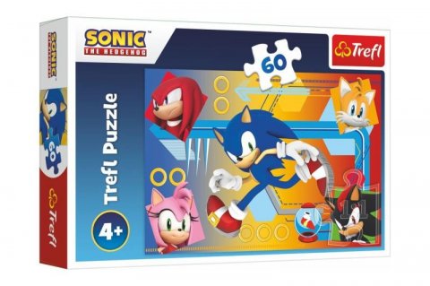neuveden: Puzzle Sonic v akci 60 dílků neuveden: Puzzle Sonic v akci 60 dílků