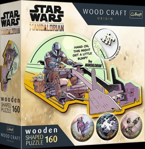 neuveden: Puzzle Wood Craft Origin The Mandalorian: Setkání 160 dílků neuveden: Puzzle Wood Craft Origin The Mandalorian: Setkání 160 dílků
