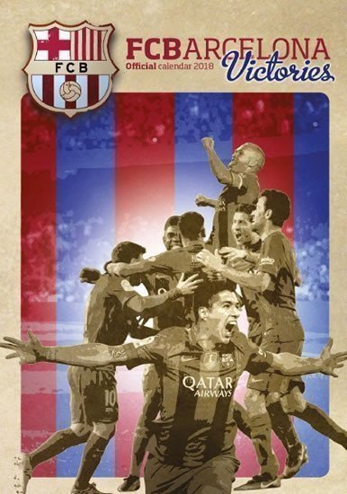 neuveden: Kalendář 2018 - BARCELONA FC VICTORIES