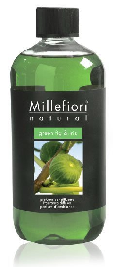 neuveden: Millefiori Natural Náplň pro difuzér 250ml - Green Fig & Iris