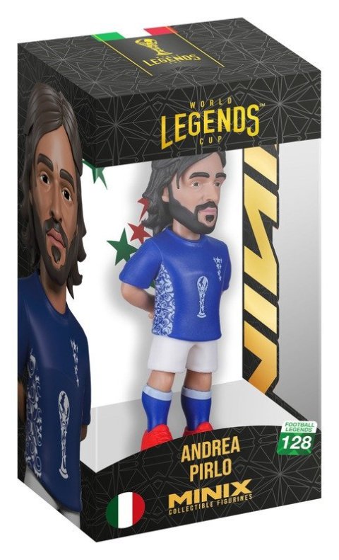 : MINIX Football Legends: World Cup Legends Italy - Andrea Pirlo #128