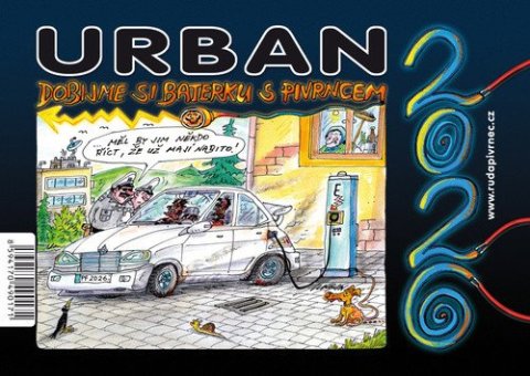 Urban Petr: Kalendář Urban 2026 - Dobijte si baterky s Pivrncem