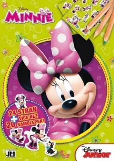 neuveden: Minnie - Omalovánka A4+