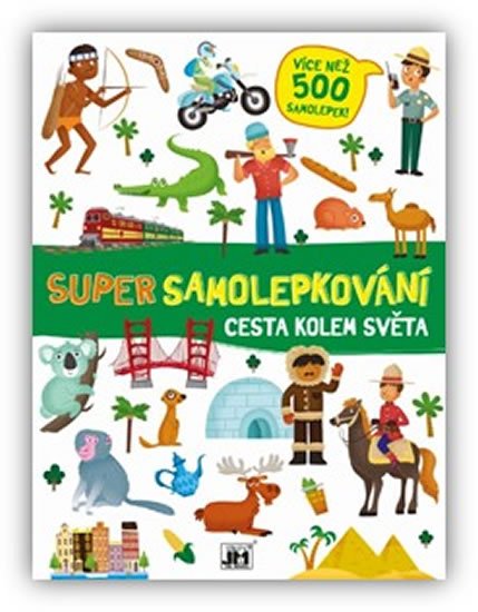 neuveden: Cesta kolem světa - Super samolepkování