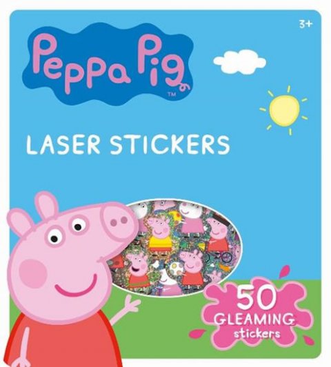 neuveden: Peppa - Super třpytivé samolepky