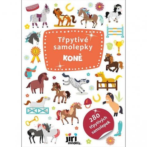neuveden: Koně - Třpytivé samolepky