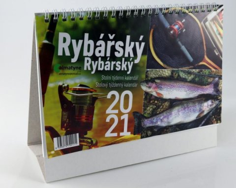 neuveden: Kalendář 2021 Rybářský - stolní