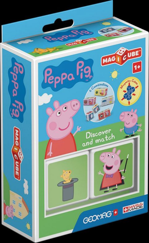neuveden: Magicube Peppa Pig Discover and Match
