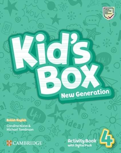 Nixon Caroline: Kid´s Box New Generation 4 Activity Book with Digital Pack British English