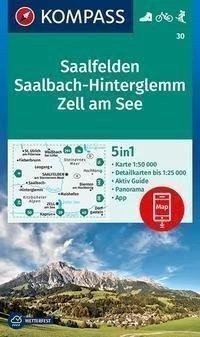neuveden: Saalfelden, Saalbach-Hinterglemm, Zell am See 1:50 000 / turistická mapa KO
