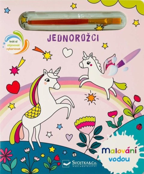 neuveden: Malování vodou Jednorožci