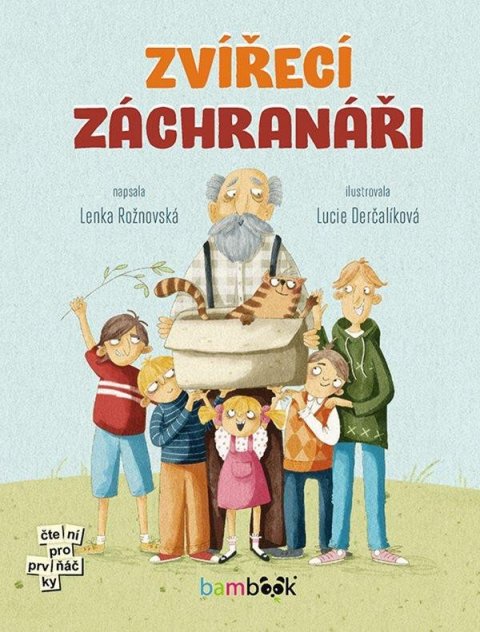 Rožnovská Lenka: Zvířecí záchranáři - Čtení pro prvňáčky Rožnovská Lenka: Zvířecí záchranáři - Čtení pro prvňáčky