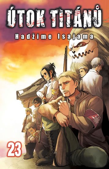 Isajama Hadžime: Útok titánů 23 Isajama Hadžime: Útok titánů 23