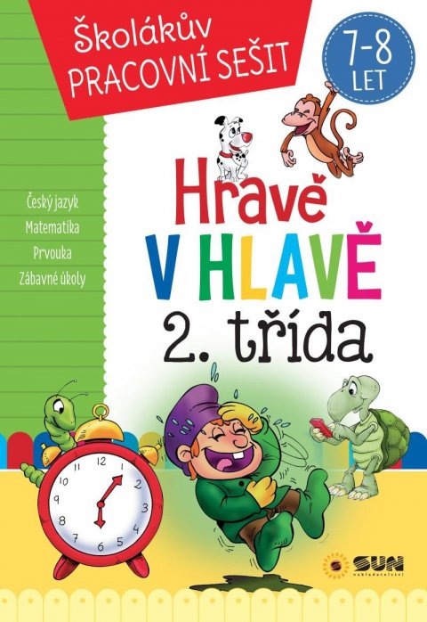 neuveden: Hravě v hlavě 2. třída Český jazyk, Matematika, Prvouka, Zábavné úkoly 7-8 