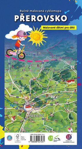 neuveden: Přerovsko dětem - Ručně malovaná cyklomapa