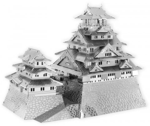 neuveden: Metal Earth 3D kovový model Hrad v Osace (ICONX)