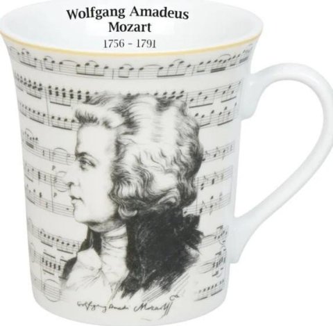 neuveden: Hrnek skladatel - Mozart