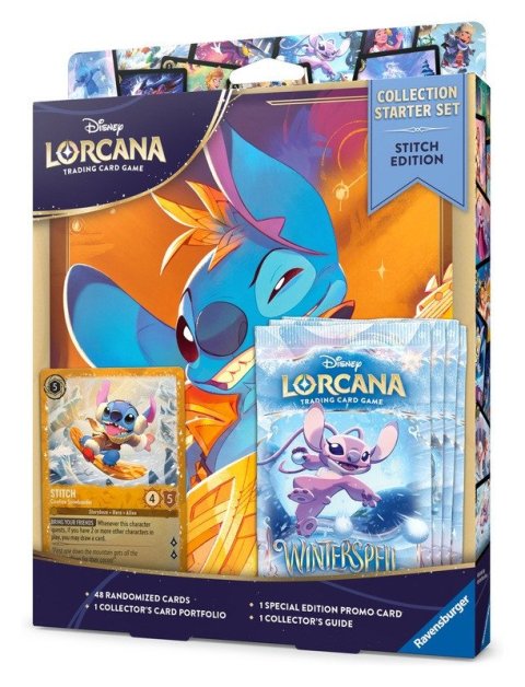 -: Disney Lorcana TCG: Collection Starter Set - Stitch Edition