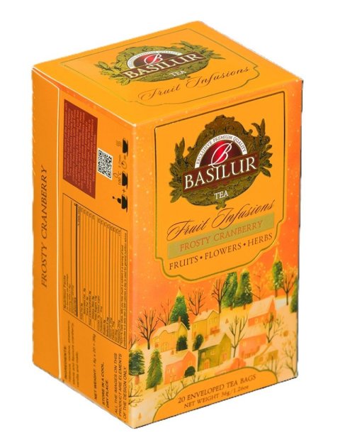 : BASILUR Christmas Fruit Frosty Cranberry přebal 20x1,8g
